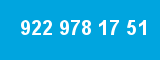 922 978 17 51